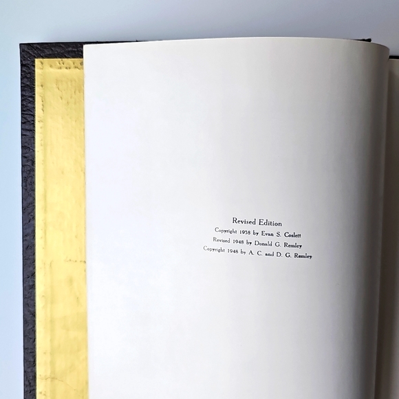 Vintage 1948 Spiritual Book, “Leaves Of Gold,” Edited By Clyde Francis Lytle - Picture 10 of 15